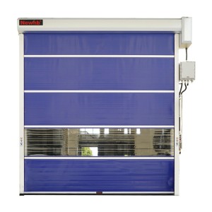 PVC explosion proof rolling door