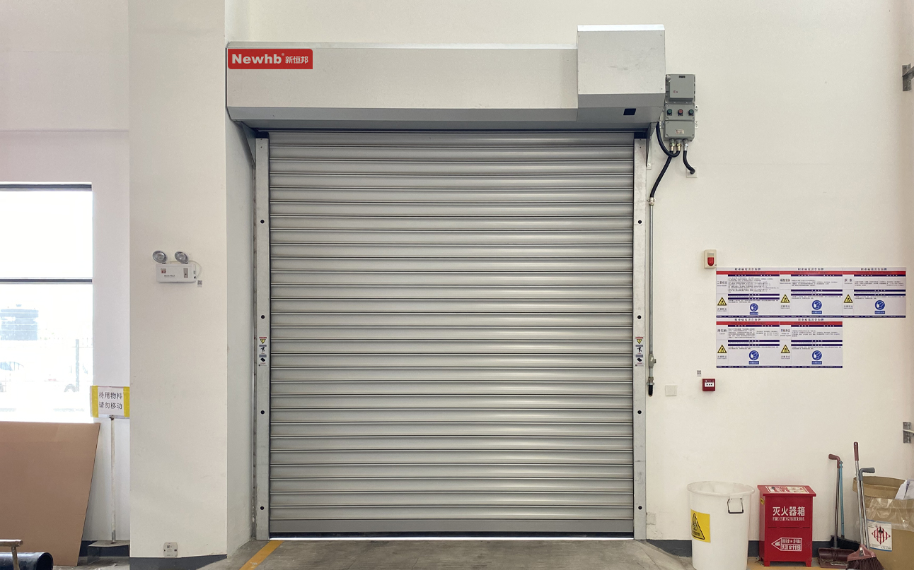 Explosion proof rolling door