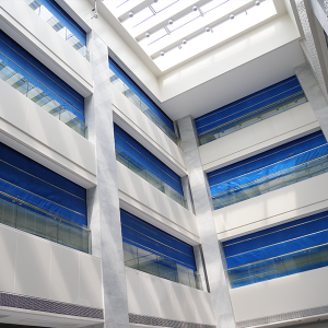 EN Single-Curtain Inorganic Insulated Fire Roller Shutter Door