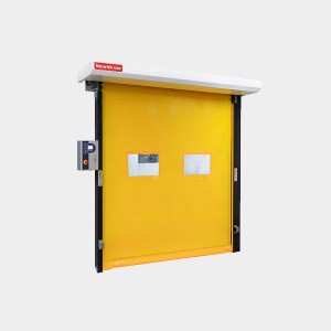 Anti-collision fast rolling shutter door