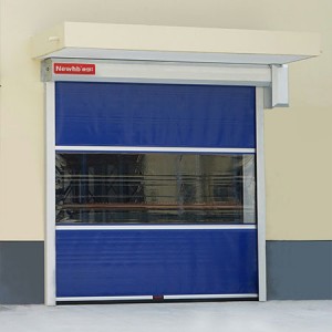 PVC fast rolling door