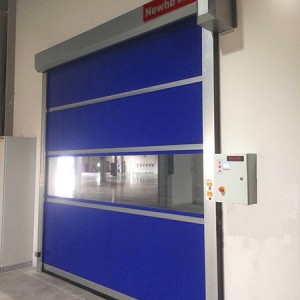 PVC fast rolling door