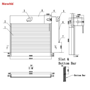 EN1634 fire shutter