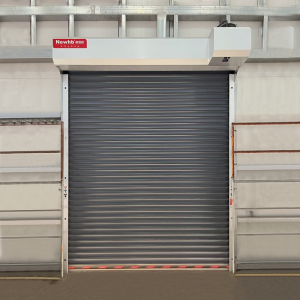 Windproof rolling door