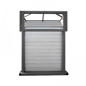 Blast resistance rolling door