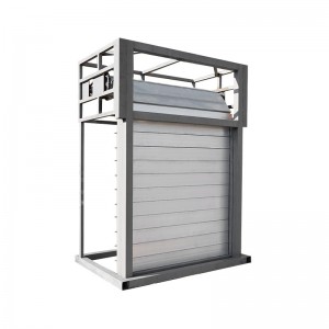 Blast resistance rolling door