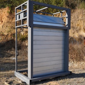 Bulletproof rolling door