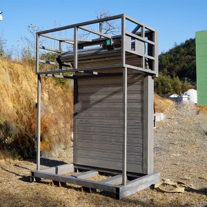 Bulletproof rolling door