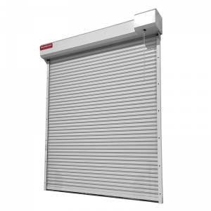 Windproof rolling door