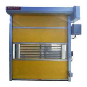 PVC explosion proof rolling door